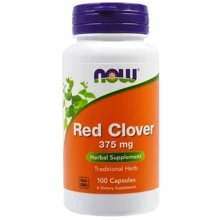 NOW Foods RED CLOVER 375 MG 100 CAPS Красный клевер: Форма выпуска Капсулы