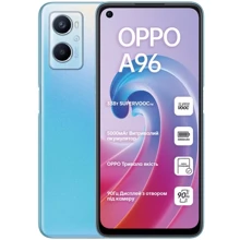 Смартфон Oppo A96 6/128 GB Sunset Blue Approved Витринный образец: Причина уценки Как новый (витринный образец): смартфон выглядит и функционирует как новый. Смартфон полностью протестирован по программе Approved, все функции работают корректно