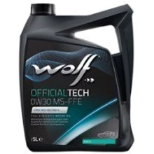 Моторное масло WOLF OFFICIALTECH 0W30 MS-FFE 5л: Тип Синтетическое