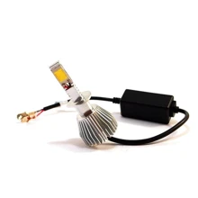Лампы светодиодные LedHeadLamp F8 H7 chip COB радиатор (2 шт): Головной свет Дальний свет, Ближний свет