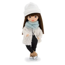 Софи в белом меховом пальто ORANGE Sweet Sisters 35 см (SS03-09): Возраст от 3 лет