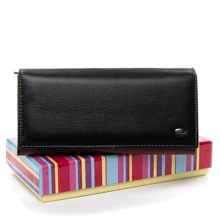 Женский кошелек Dr. Bond Rainbow черный (WRS-22M black): Пол Женский