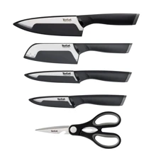 Набір кухонних ножів Tefal Comfort 5 предметів (K2215S55): Найменування Набір кухонних ножів