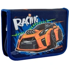 Пенал твердый одинарный с двумя клапанами YES HP-04 "Racing" (532190): Год выпуска коллекции 2019