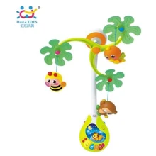 Музичний мобіль Huile Toys "Веселий острів" (818): Особливості підсвічування, звуковий супровід