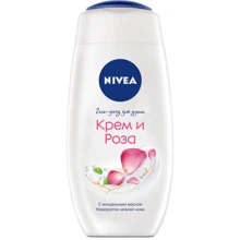 Nivea Bath Care Harmony Time Shower Cream Гель-уход для душа Крем и Роза 500 ml: Назначение Очищение