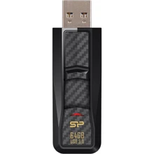 USB-флешка Silicon Power 64GB Blaze B50 USB 3.0 Black (SP064GBUF3B50V1K): Стандарт USB USB 3.0