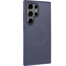 Чехол для телефонов Mobile Case TPU+PC Metal Buttons with MagSafe Colorful Navy Blue for Samsung S938 Galaxy S25 Ultra: Совместимость Samsung S938 Galaxy S25 Ultra