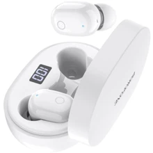 Навушники Borofone BW06 White: Тип конструкції вакуумные