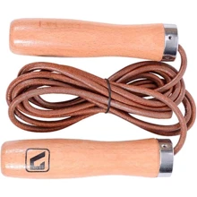 Скакалка LiveUP Jump Rope Leather 2.7 м коричнева (LS3121): Виробник LiveUp