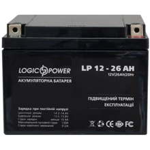 LogicPower 12В 26 Ач (2676): Тип Аккумулятор