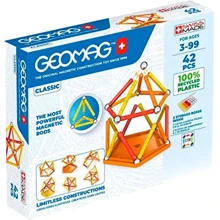 Магнитный конструктор Geomag Classic Recycled Геомаг Эко 42 деталей: Количество деталей, шт. 42