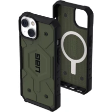 Чехол для iPhone Urban Armor Gear UAG Pathfinder Magsafe Olive Drab (114311117272) for iPhone 15 Plus: Цвет зеленый