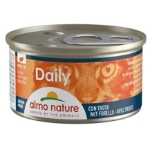 Almo Nature Adult Cat Daily Mousse з фореллю 85 г: Тип Консерви