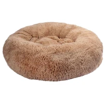 Лежак для собак Ferplast Brownie круглый M 65 cм 15 кг коричневый (VR01//0144): Тип Лежак