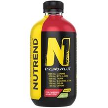 Предтренировочный комплекс Nutrend N1 Drink 330 ml / strawberry + mint: Тип Комплекс до тренировки