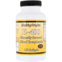 Healthy Origins E-400 180 Softgels Витамин E: Тип Витамин E