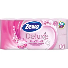 Zewa Deluxe Royal Orchid Туалетний папір Орхідея тришарова рожева 8 шт.: Класифікація Мас-маркет