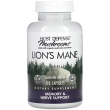 Fungi Perfecti Lion's Mane Memory & Nerve Support 120 Caps (FPI-03163): Форма выпуска Капсулы