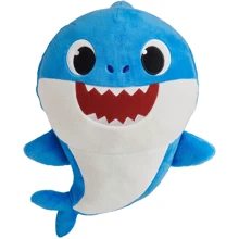 Интерактивная мягкая игрушка BABY SHARK - Папа акуленка: Тип дикие животные