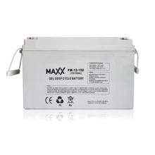 Гелевый аккумулятор MAXX 12-FM-150 150AH 12V: Ёмкость, Ач 150