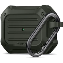Чехол для наушников Spigen Tough Armor with Belt Military Green for Apple AirPods Pro: Тип Чехол