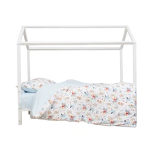 Постельный комплект Twins Prince blue полуторный 4 эл. голубой (1175-TP-04): Тип постельный комплект
