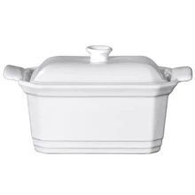 Форма с крышкой для запекания Emile Henry NATURAL CHIC 115860 (15.5х12 см): Крышка Есть
