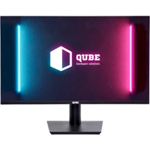 Монитор QUBE Overlord B24F75Plus-IPS: Покрытие экрана матовое