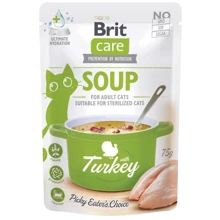 Влажный корм Brit Care Soup Turkey для котов суп с индейкой 75 г х 15 шт (2700000048221): Тип Влажный корм