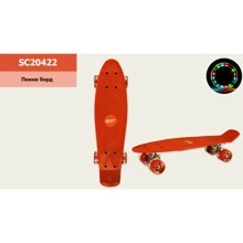 Пенни борд SC20422 56x15 см колеса PU свет, красный: Тип пенни борд