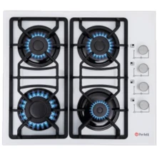 Варочная поверхность газовая Perfelli HGG 61124 WH: Размеры для встраивания (ШxГ) 55x47 см