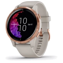 Смарт-часы Garmin Venu Rose Gold Stainless Steel Bezel with Light Sand Case and Silicone Band (010-02173-22): Производитель Garmin