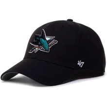 Мужская бейсболка 47 Brand Nhl San Jose Sharks черная (H-MVP22WBV-BK): Производитель 47 Brand