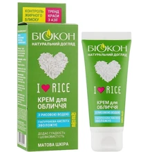 Біокон I love rice Крем для обличчя 60 ml: Стать Для женщин