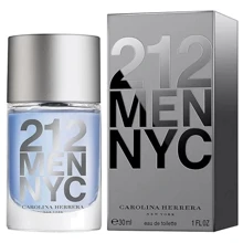 Туалетна вода Carolina Herrera 212 Men Nyc 30 ml: Вид Туалетна вода