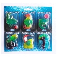 Жувальні фруктові цукерки Creepy Jelly Snake, морські тварини, 11 г (WT3571): Вага, г 11