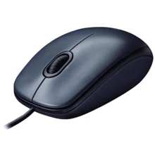 Мышь Logitech M100 Gray (910-005003): Интерфейс подключения проводная USB