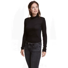 Водолазка H&M 4274874 40 черная: Сезон Демисезон