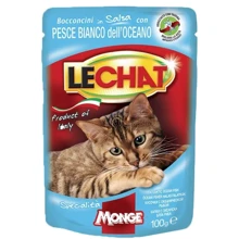 Влажный корм Monge LC Cat Wet Adult для кошек в соусе с океанической рыбой 100 г (70001373): Тип Влажный корм