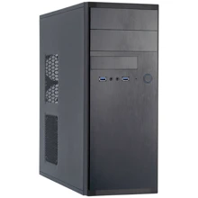 Корпус Chieftec Elox HQ-01B-OP, 2xUSB3.0, Black: Форм-фактор материнської плати ATX / Micro-ATX