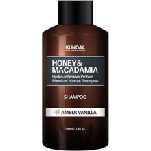 Kundal Honey & Macadamia Amber Vanilla Shampoo Безсульфатный шампунь для волос Янтарная ваниль 100 ml: Пол Унисекс