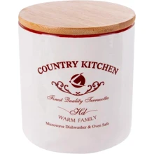 Банка для сипучих продуктів Lefard Country kitchen 620 мл 10x11см (940-299): Тип один предмет