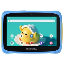 Планшет Blackview Tab 3 Kids 2/32GB Wi-Fi Undersea Blue: Дисплей 7" TN (1024x600)