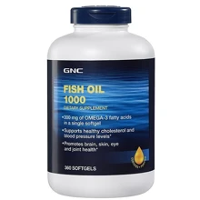 GNC Fish Oil 1000 360 caps: Форма випуску Капсулы