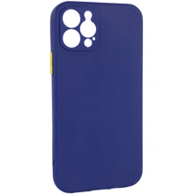 Чехол для iPhone Mobile Case Square Full Camera Blue for iPhone 14 Pro: Цвет синий