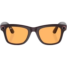 Смарт-окуляри Ray-Ban Meta Wayfarer Shiny Rebel Black Frame Amber Lenses size M (RW4006 675385 50-22): Виробник Ray-Ban