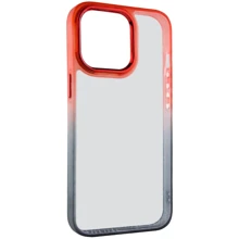 Чехол для iPhone TPU Case TPU+PC Fresh Sip Black/Red for iPhone 13 Pro: Цвет красный