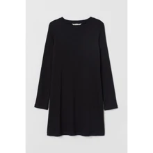 Платье H&M 2912-7956230 170 см черное: Тип Платья