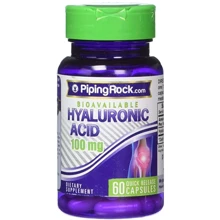 Piping Rock H-Joint Hyaluronic Acid 60 Capsules H-Joint гіалуронова кислота (для суглобів): Тип Гіалуронова кислота